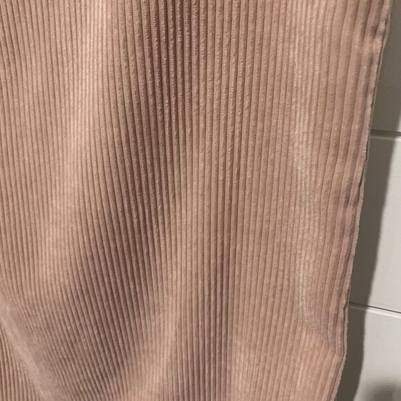 Scotch and Soda | Dress Corduroy Ruffle Pink Blush Sleeveless Girls- Size 14 - Picture 6 of 8